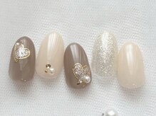 アンドエーネイル(&a.nail)/バレンタインデザイン