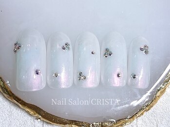 クリスタ(CRISTA)/ブライダルネイル ¥11000