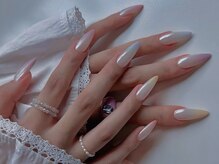 ダークハニー 池袋店(Dark Honey)/パールホワイトにカラグラ