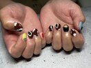 個性派ネイル