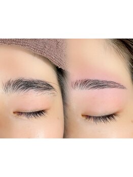 アイブロウメニューがあるサロン