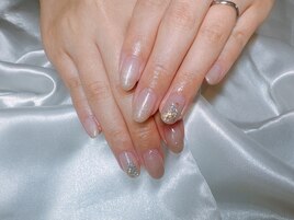 【パラジェル】シンプルネイル