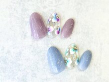 ネイルサロン ブリオン(Nail Salon Bullion)/紫陽花ネイル