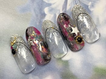 ネイルサロン マハロ(Nail salon MaHaLo)/新規付替オフ込☆ハンド¥7950