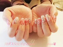 リオッサ オブ ラグーン(RIOSSA of Lagoon)/お花×キラキラネイル