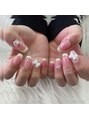 ネイルサロン プリティア 博多店(Pritia)&nbsp;チーク×フレンチ★