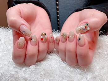 レアネイル 新宿(le'a nail)/クリスマスネイル