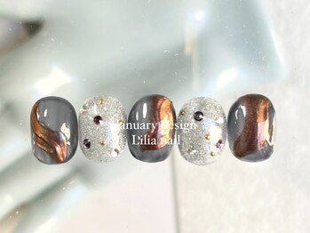 リリア ネイルサロン(Lilia Nail Salon)/January design