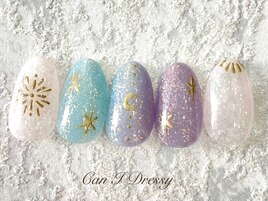 ボタニカルネイル¥9000