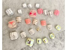 ネイル ブーマー(Nail BOOMER)の雰囲気（テンション爆上がり！可愛いFOOTデザイン☆☆持ち込みも可♪）