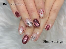 定額ネイル　￥8000