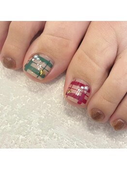 キルカスネイル(kirkas nail)の写真/足元からおしゃれを楽しむ夏!おすすめフットネイルと丁寧なフットケアで足元の自信UP