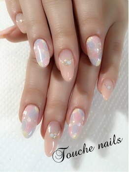 トゥーシェネイルズ(Touche'nails)/お客様ネイル 7000円
