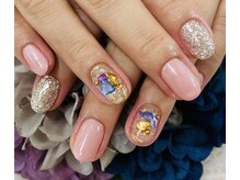 ダブルネイル(Double Nail)/【伊田】大人シェルネイル