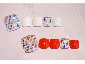ネイルサロン ブリオン(Nail Salon Bullion)/トゥインクルスターネイル