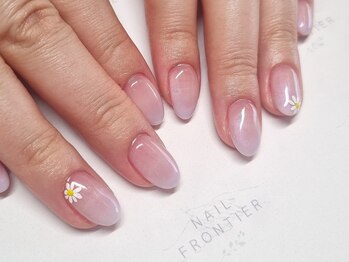 ネイルフロンティア 吉祥寺(NAIL FRONTIER)/グラデーションフラワー5480円~