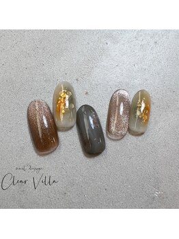 ネイルサロンクリアヴィラ(nail salon clear villa)/Design nuance¥9990