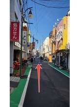 エクラ(eclat)/野方駅北口からサロンまで4