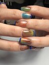 カラフルニュアンスネイル