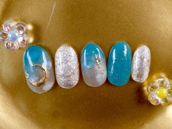 ショコ アンド ラム(Syoko&Lum)/☆星空ネイル☆