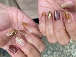 秋ネイル