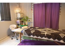 リラックス空間でリンパセラピー