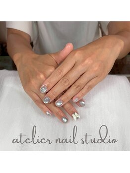 アトリエネイルスタジオ(atelier nail studio)/大人可愛いオフィスネイル