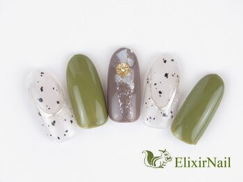エリクサーネイル 神田(Elixir Nail)/シンプル &nbsp;/クーポン使用