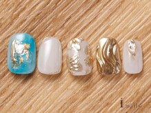 アイネイルズ 吉祥寺店(I nails)/フラワーニュアンス[吉祥寺]