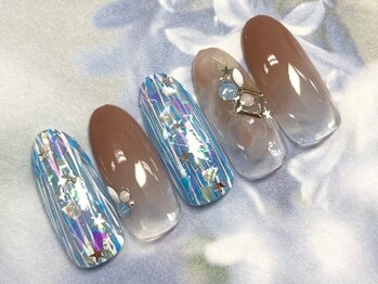 ネイルサロン マハロ(Nail salon MaHaLo)/新規付替オフ込☆ハンド¥7950