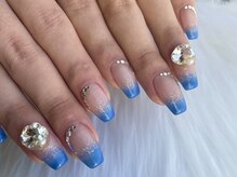 ネイルズ とんぷそん/サックスブルー♪