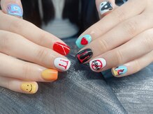 ヒガシネイル(Higashi Nail)/人気【big bang】の応援ネイル