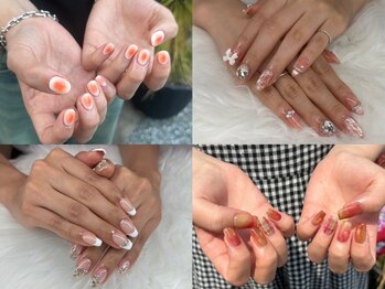 グリンプス 大濠店(Glimpse)の写真/【10月限定特別価格★/持ち込みOK¥7,200～】半個室＆大濠公園徒歩3分！おしゃれは指先から♪フットも◎