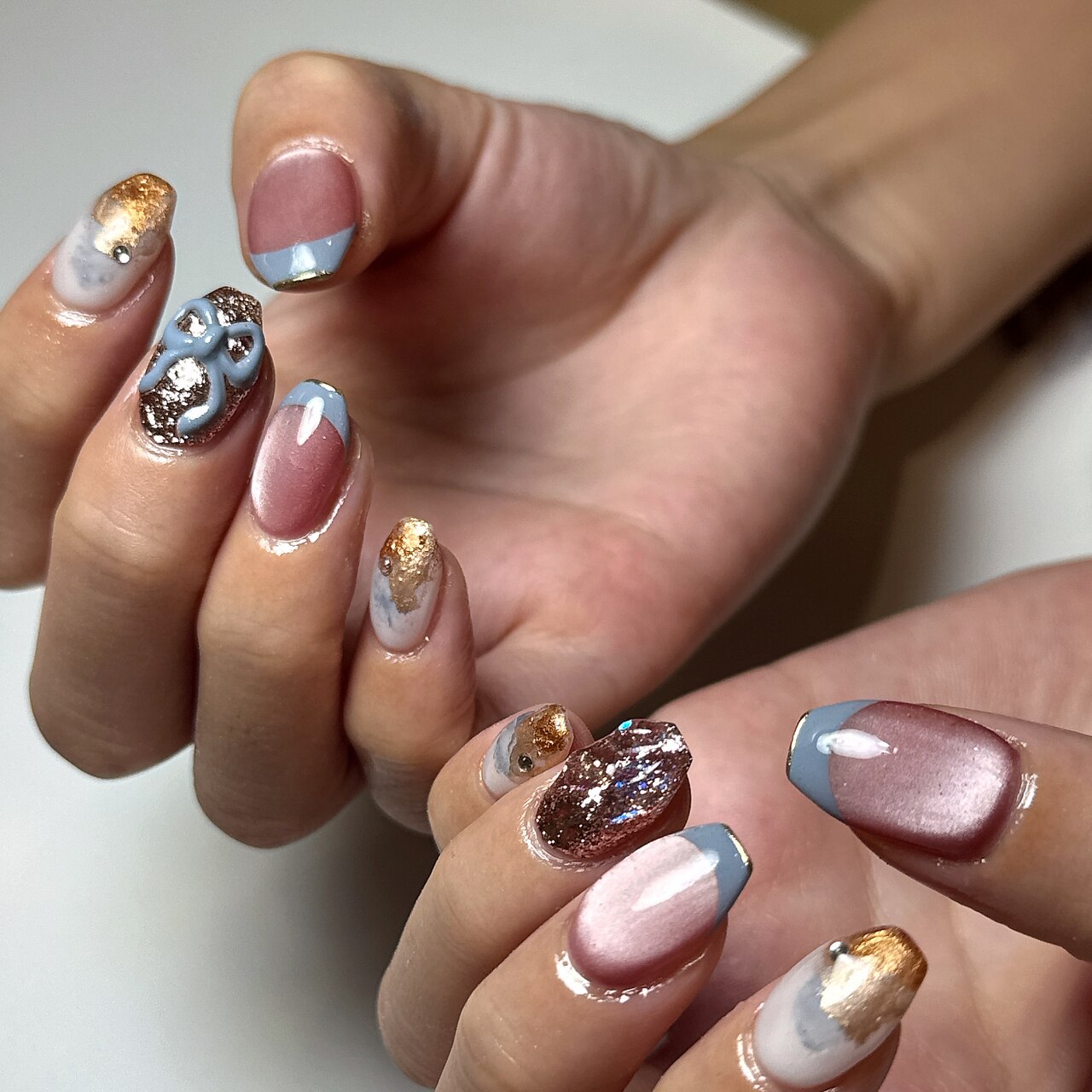 ハンド◇持ち込みデザイン120分コース\9500《4週以内付替OFF無料》