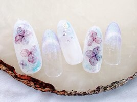 梅雨ネイル¥8980