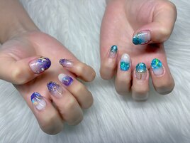 戸部担当★梅雨ネイル