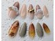ジュネルの写真/[画像持込OK]お客様と一緒に作る極上Nail♪感動の指先と楽しい時間をご提供♪ハケ跡アートやべっ甲で秋気分