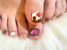 アミュリー ネイル アトリエ(Amury nail atelier)/バレンタイン チョコ ハート
