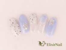 エリクサーネイル 神田(Elixir Nail)/シンプル/クーポン使用