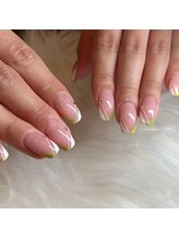 イルネイル バイ ルアナ(001..Nail by Luana.)/斜めフレンチ