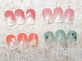 上品きらめきネイル