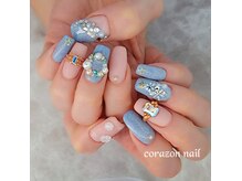 コラソンネイル(corazon nail)の雰囲気(やり放題コースはストーンやパーツも豊富です。)