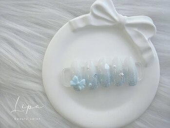 【定額ワンホンネイル】