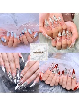 Nail Salon LANGLEYの写真/持ち込み歓迎◎歴12年の実力派オーナーが寄り添い、理想の「好き」を形に♪細部までこだわる贅沢な時間を◎
