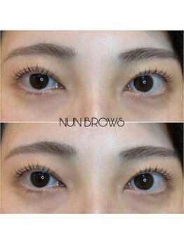 韓国まつ毛・アイブロウ・LEDマツエク　NUN BROWS 東戸塚店/眉毛/まつ毛パーマの専門店