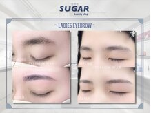 シュガービューティーショップ(SUGAR beauty shop)の雰囲気（#アイブロウ#眉毛#眉毛サロン#眉マスカラ#眉ペンシル#眉カット）