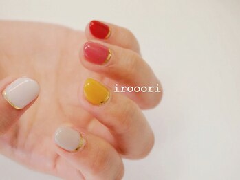 ネイルアンドアート イロオリ(irooori)/シンプルルコース♪
