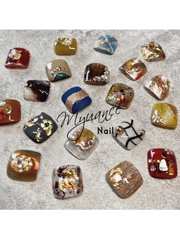 ニュアンス フットネイル