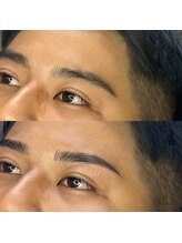 エイトブロウ 名古屋店(8BROW)/【メンズ眉毛】before after