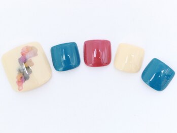 FOOTデザインネイル8980【3】